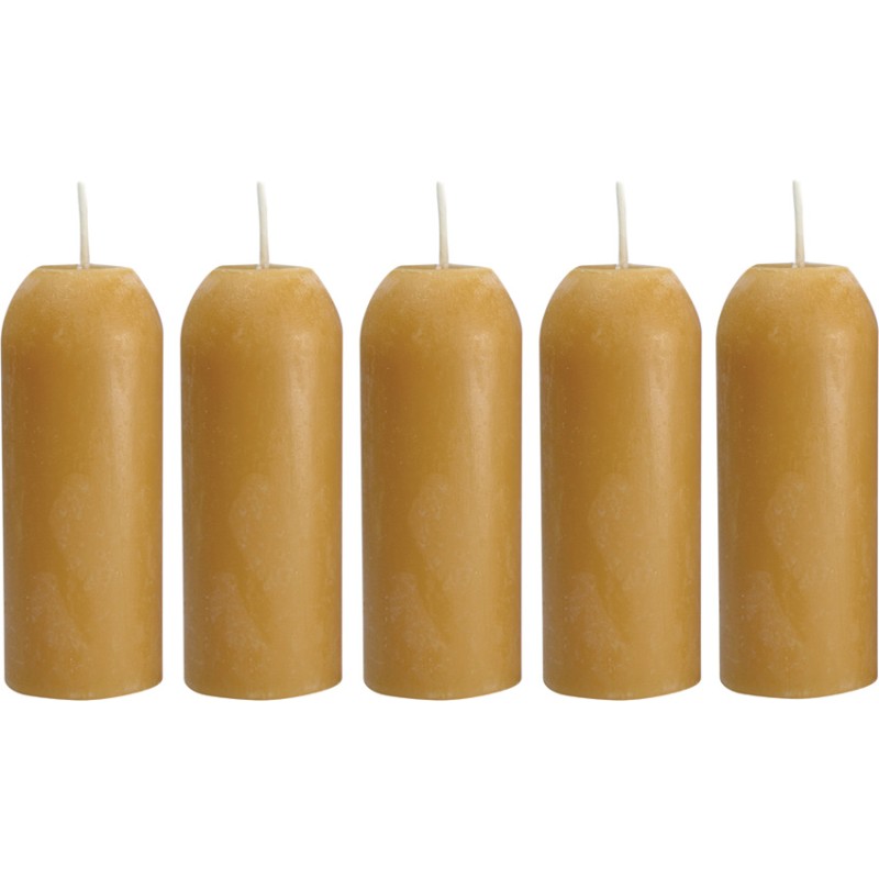12 Hour Beeswax Candles 5pc