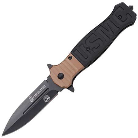 Linerlock Blk/Tan G10