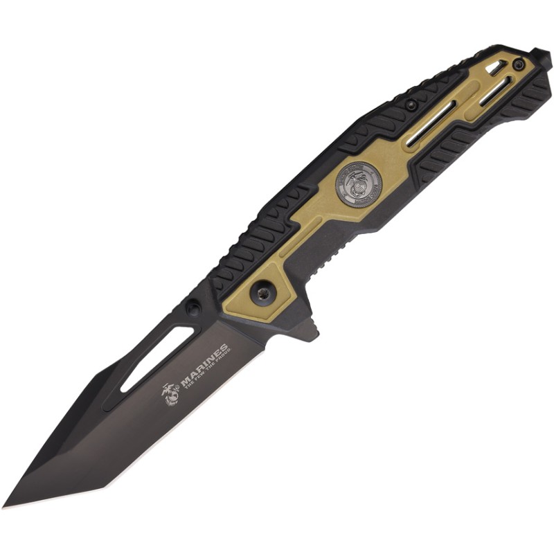 Linerlock A/O Black/Tan