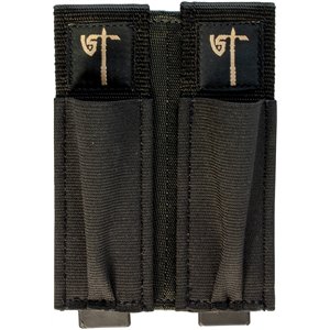 Double Pistol Mag Pouch Blk