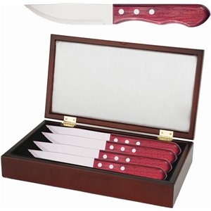 Big Red Steak Knife Set
