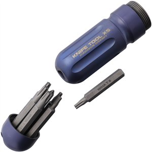 Knife Tool XS Blue Ti