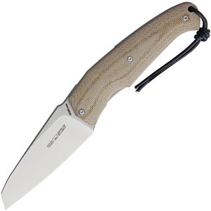 Novis Linerlock Tan Micarta