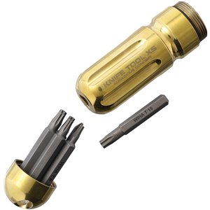 Knife Tool XS Polish Brass