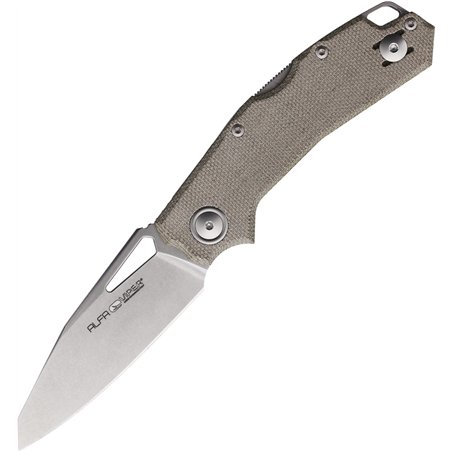 Alfa Lockback Green Micarta