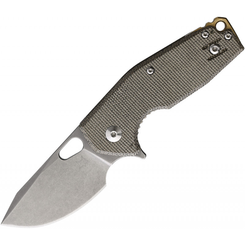 Suru Linerlock OD Micarta