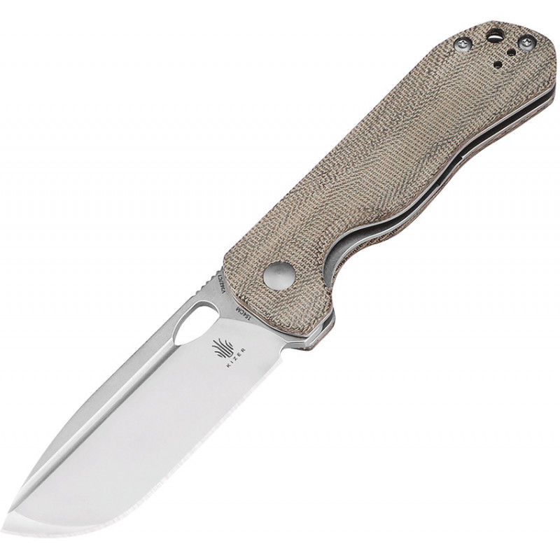 Bugai Linerlock Micarta Grn