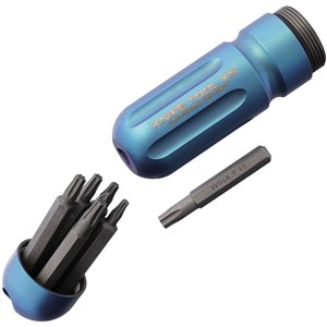 Knife Tool XS Green Ti