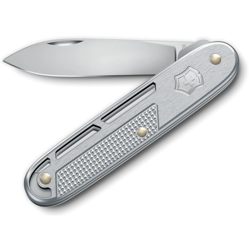 Onefold Linerlock Alox Silver