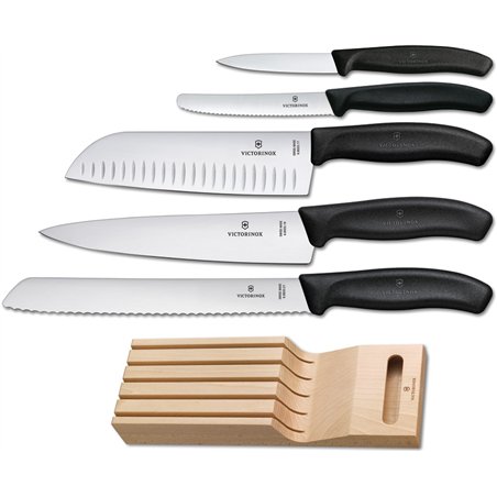 In-Drawer Knife Set/Holder