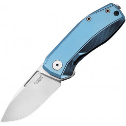 NANO Framelock Blue TI