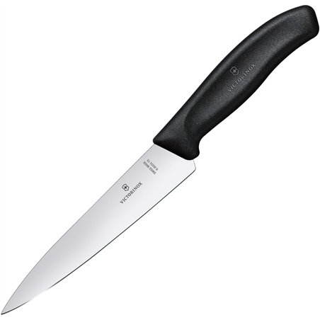 Chef's Knife 6in Black