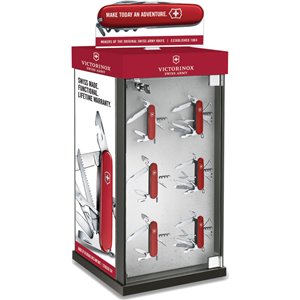 Rotating Display With Storage