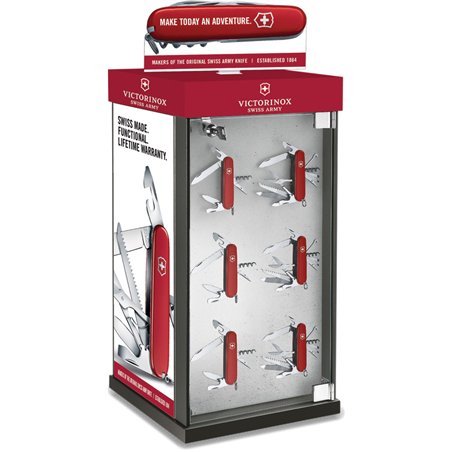 Rotating Display With Storage