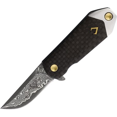 KillaBite Framelock Damascus