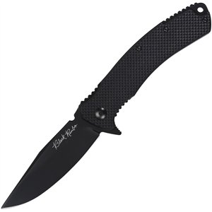 Black Rambo Utility Linerlock
