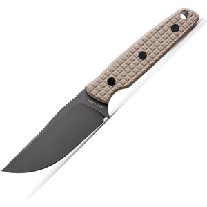 Mink Fixed Blade Tan G10