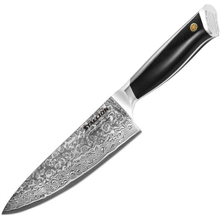 Stallion Chef's Knife Damascus