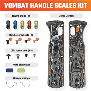 Vombat Handle Gulf Camo CF