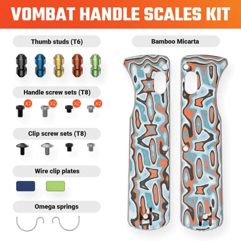 Vombat Handle Scales Canyon