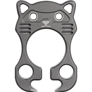 Drunk Raccoon Opener Gray Ti