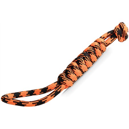 Paracord Lanyard Orange/Black