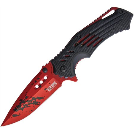 Linerlock Black/Red A/O