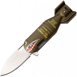 Bomb Knife Slip Joint Green