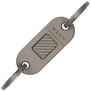 QR Keychain Gunmetal