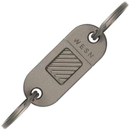 QR Keychain Gunmetal