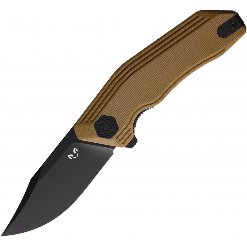 Cerberus Linerlock Tan G10