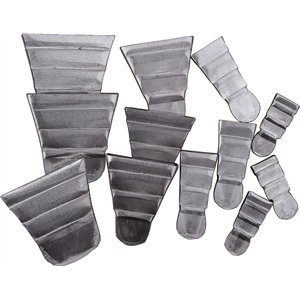 Flat Steel Axe Handle Wedges