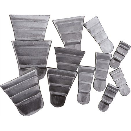 Flat Steel Axe Handle Wedges