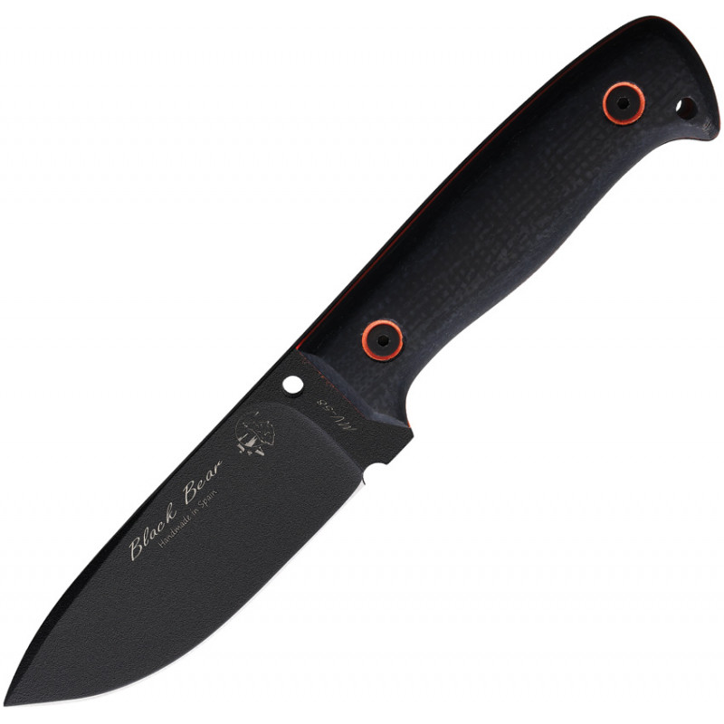 Black Bear Fixed Blade Black