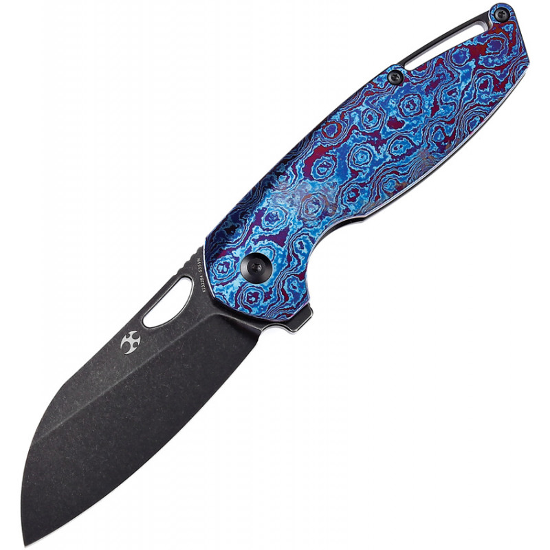 Model 6 Framelock Timascus