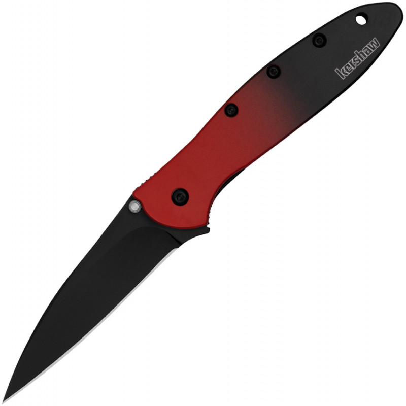 Leek Linerlock Red Magna Cut