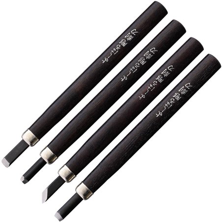 H-4 Japanese Carving Knife Set