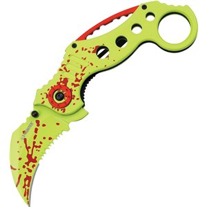 Karambit A/O Linerlock Yellow