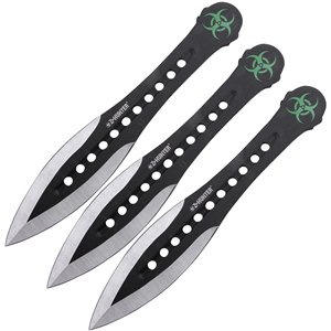 Three Piece Throwing Knife Set