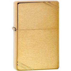 Vintage with Slashes Brass