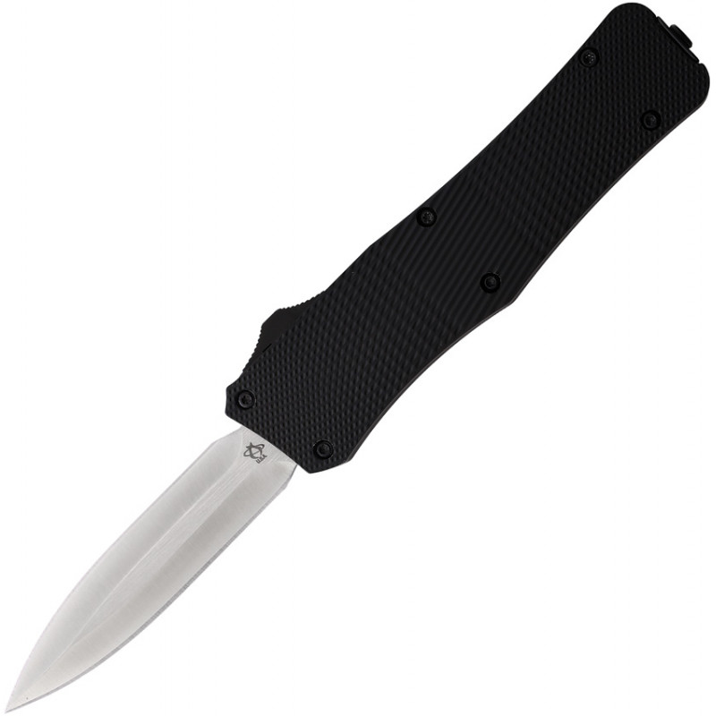 Auto OTF Stilletto Black Plain