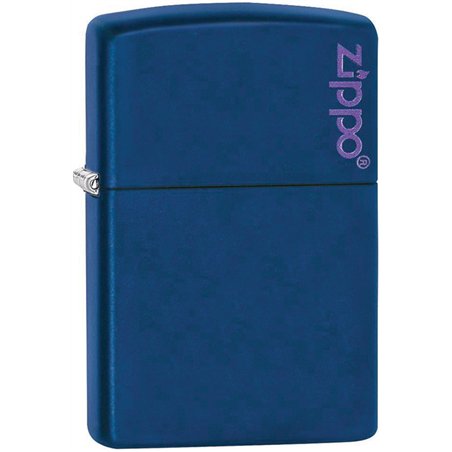 Zippo Logo Navy Matte