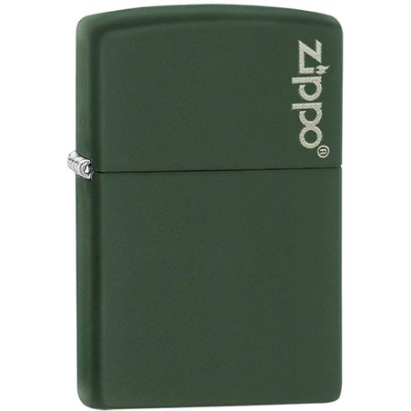 Zippo Logo Matte Green