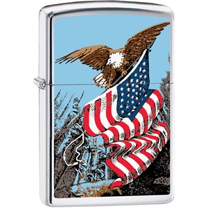 Eagle with Flag Lighter