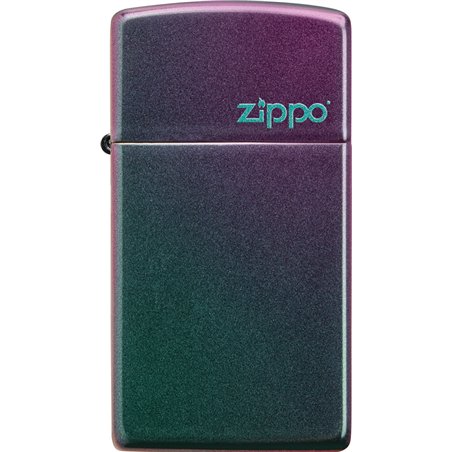 Slim Iridescent Zippo Logo