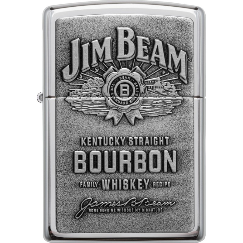 Jim Beam Pewter Emblem