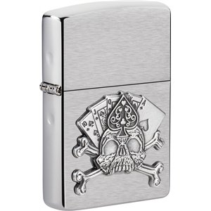 Card Skull Emblem Lighter