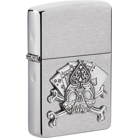 Card Skull Emblem Lighter