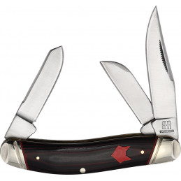 Sowbelly Stockman Black/Red