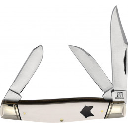 Stockman White Micarta